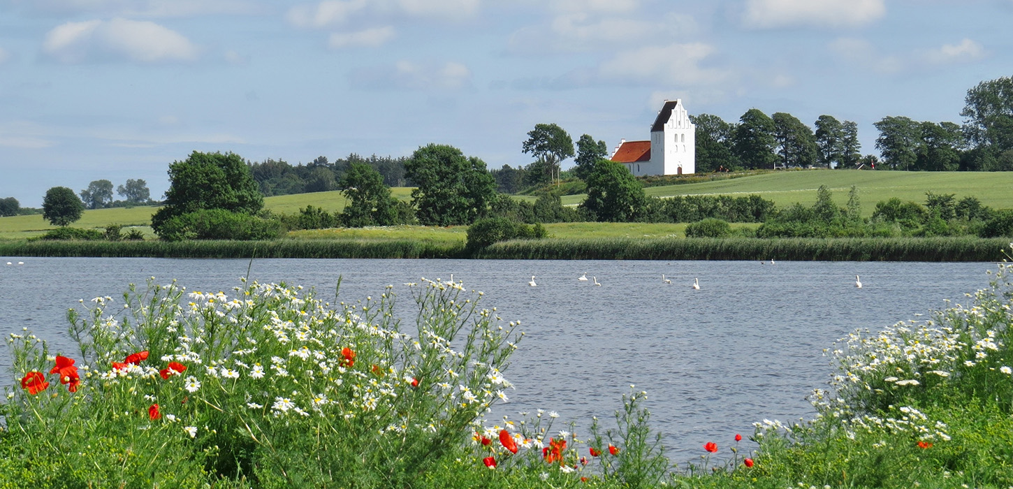 På vandretur ved Føns kommer du forbi Kirken - Middelfart