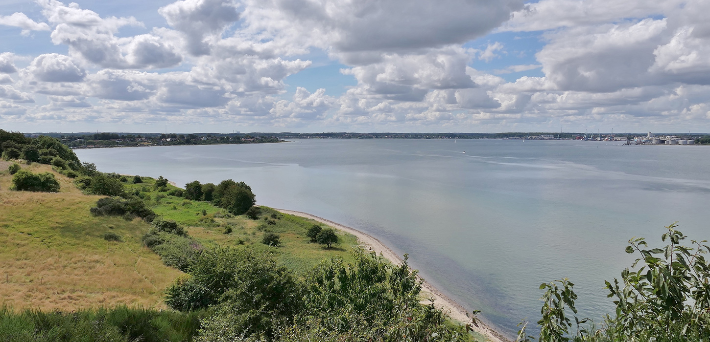 På Røjle Klint Middelfart her finder du en fantastisk udsigt ud over Lillebælt