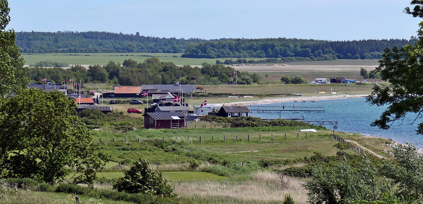 Udsigt ud over Føns Strand
