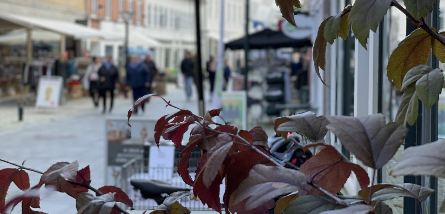 Shop i en af Middelfarts mange butikker