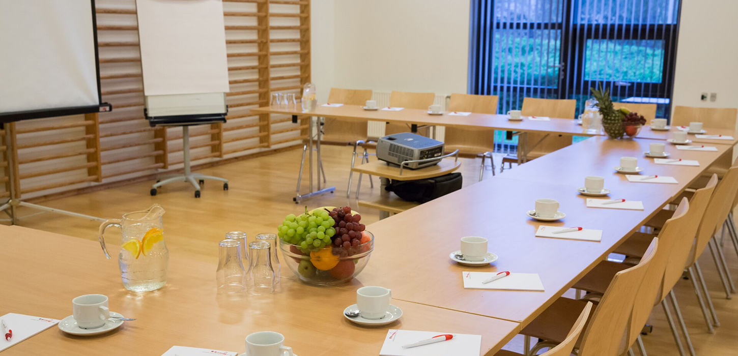 Konferencerum i Middelfart Sparekasse Hallerne