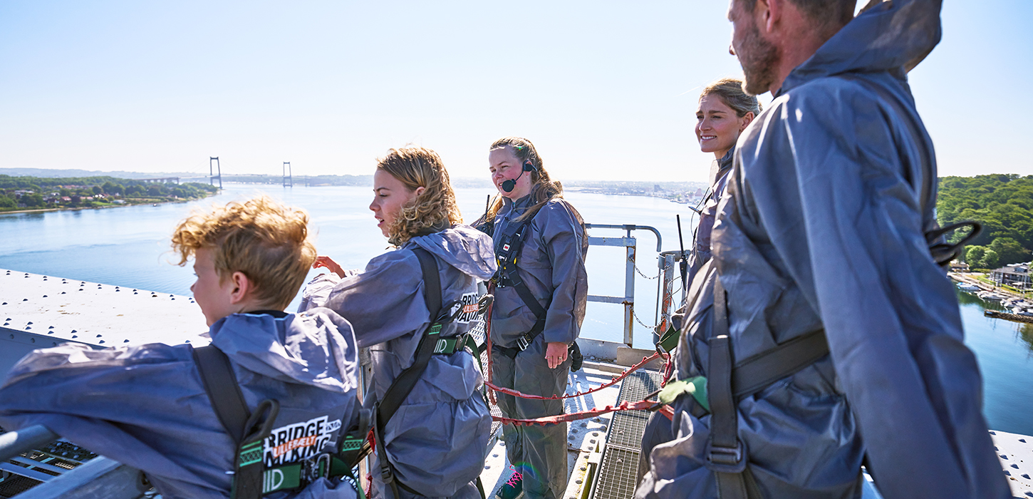 Bridgewalking på Den Gamle Lillebæltsbro - Middelfart