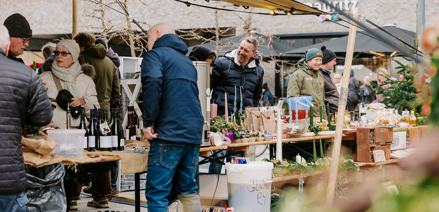 Julemarked i Middelfart - hygge på Nytorv