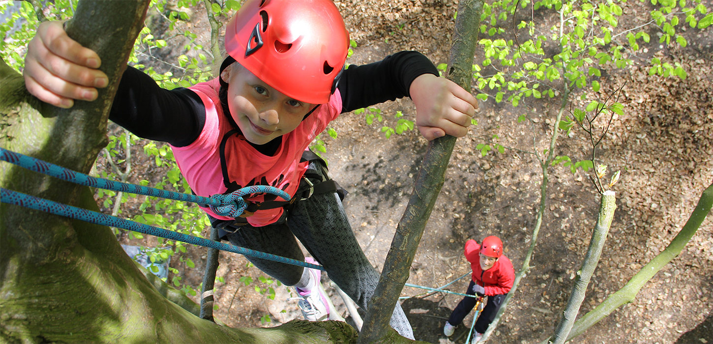 Mærk suset i maven - Træklatring for alle - Hindsgavl halvøen-Middelfart