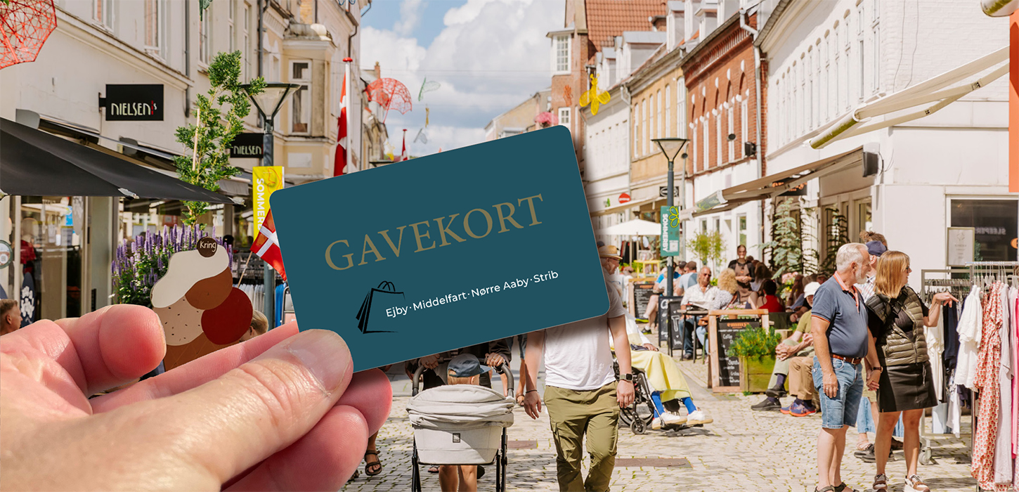 Brug Middelfarts Gavekort til byens butikker