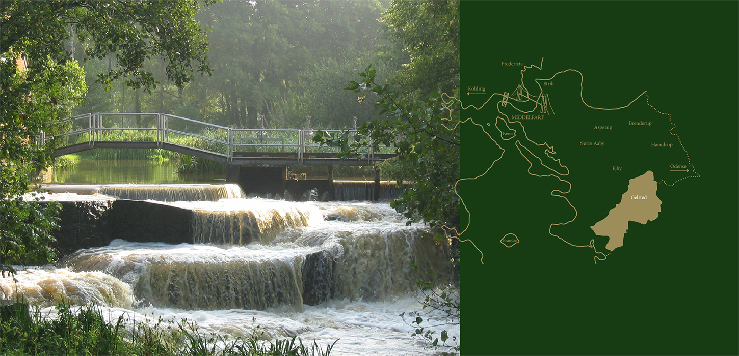 Smuk natur og Dansk design i verdensklasse finder du i Gelsted