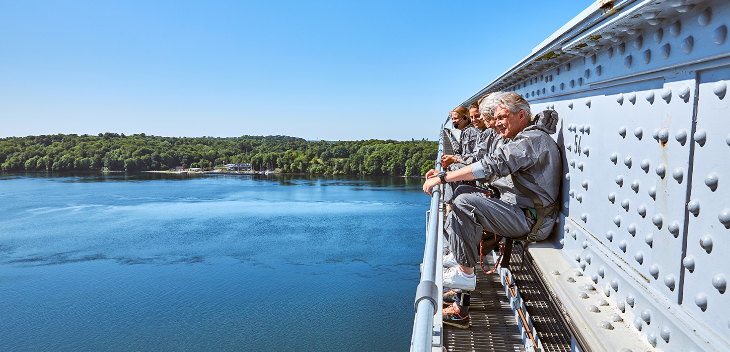 Ro til at nyde udsigten fra den Gamle Lillebæltsbro